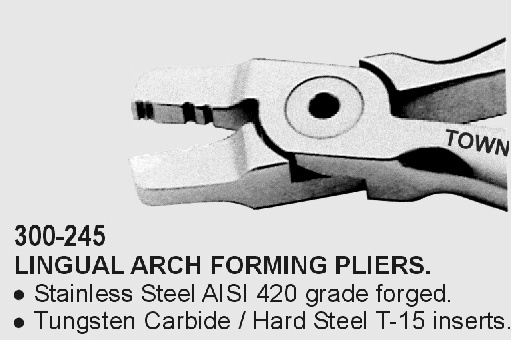 Lingual Arch Forming Pliers